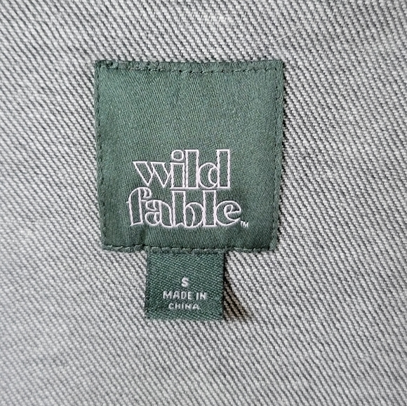 BLACK JEAN/DENIM JACKET BNWOT - Picture 7 of 8